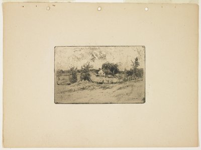 The Farm by Julian Alden Weir